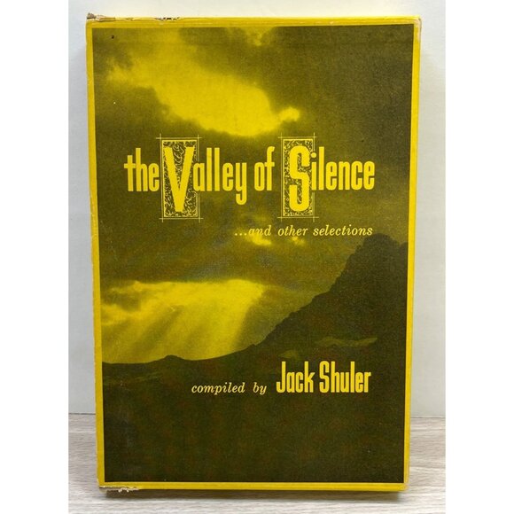 The Valley of Silence & Other Selections Compiled Jack Shuler Hardcover Slipcase - Picture 6 of 13